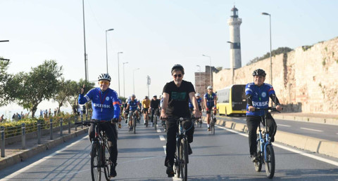 İstanbul’un tarihinde pedal çevirdiler