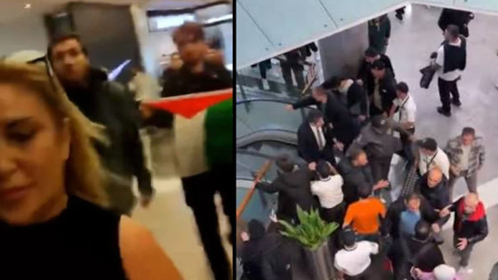 İstinye Park'ta İsrail destekçisi Medina’ya protesto: AVM boşaltıldı!