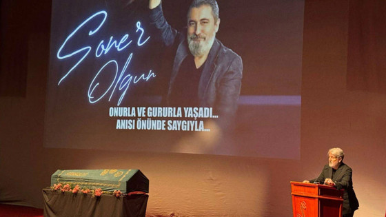 Türk halk müziği sanatçısı Soner Olgun son yolculuğuna uğurlandı