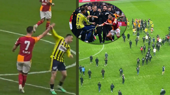 Galatasaray – Fenerbahçe derbisinde Kerem ile Sallai arasındaki kavganın nedeni