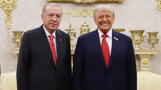 Erdoğan, ABD Başkanı Trump ile bölgesel krizleri görüştü