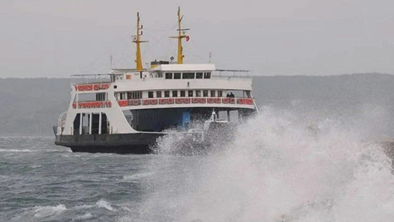 İşte iptal edilen feribot seferleri