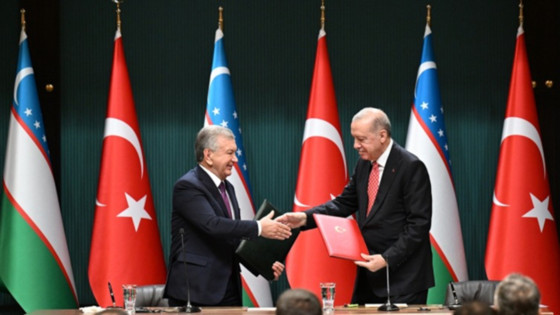 Türkiye ile Özbekistan arasında 5 anlaşma imzalandı
