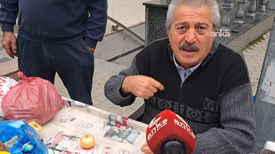 ‘Sabahtan beri buradayım, bir kuruş kazanmadım, soğan 90 lira olunca boş ekmek yedim’
