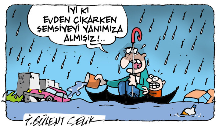 İ. Bülent Çelik'in 16 Ekim 2026 tarihli karikatürü