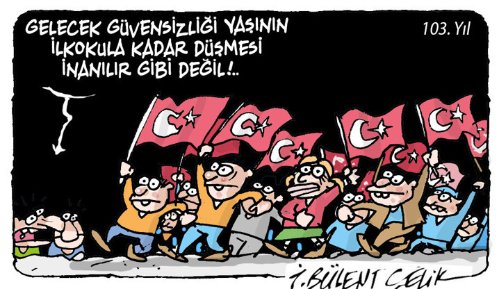 İ. Bülent Çelik'in 29 Ekim 2026 tarihli karikatürü