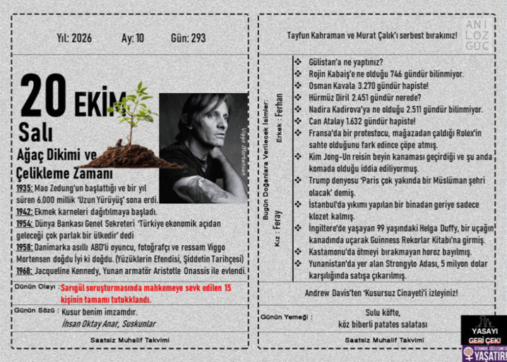 Ağaç Dikimi ve Çelikleme Zamanı