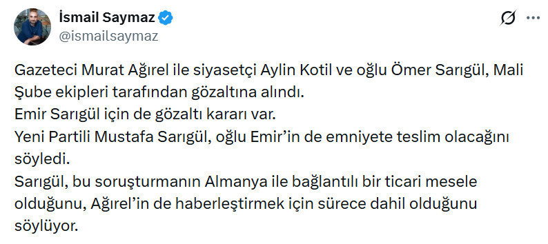 Gazeteci Murat Ağırel gözaltına alındı - Resim : 1