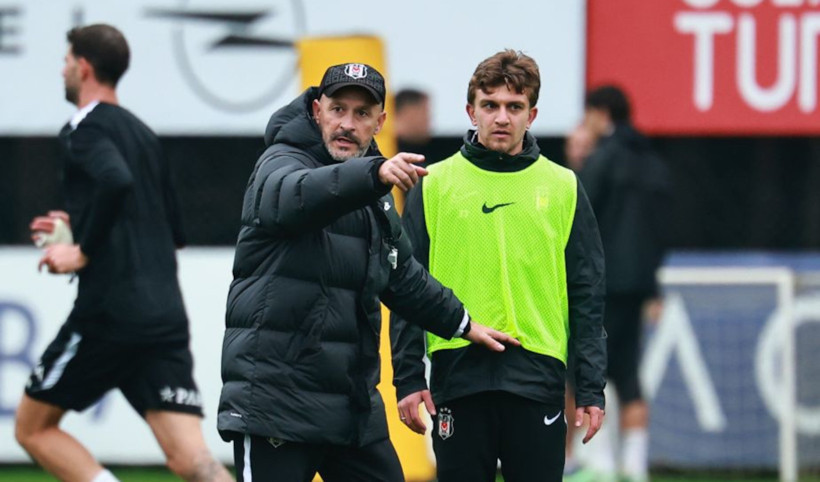 Beşiktaş'ta hazırlıklar sürüyor: Kondisyon ve taktik çalışması yapıldı - Fotoğraf: 3