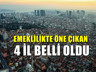Emeklilikte öne çıkan 4 şehir : İstanbul'dan yoğun göç alıyor