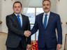 Hakan Fidan, Kuzey Makedonya Devlet Bakanı Zeynula ile görüştü