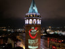 Atatürk’ün tarihi fotoğrafları Galata Kulesi’ni aydınlattı