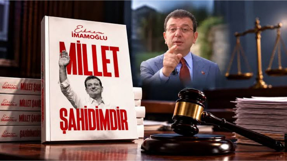 Ekrem İmamoğlu'nun savunması yer alıyordu: Millet Şahidimdir kitabının toplatılmasıyla ilgili AYM'ye başvuru