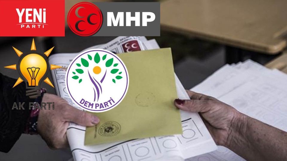 Son anket: AK Parti'de 3,81 puanlık düşüş, sadece 3 parti barajı aştı
