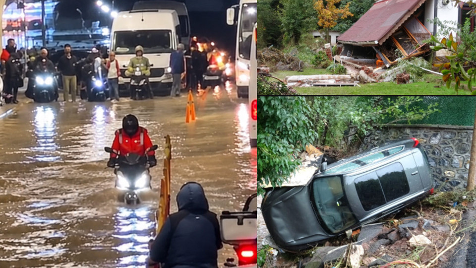 İstanbul yeniden sele teslim: Su baskınları evleri ve araçları vurdu!