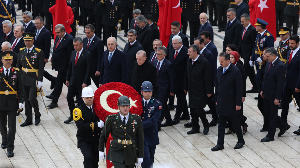 Cumhuriyet'in 103. yılı: Devlet erkanı Anıtkabir'i ziyaret etti